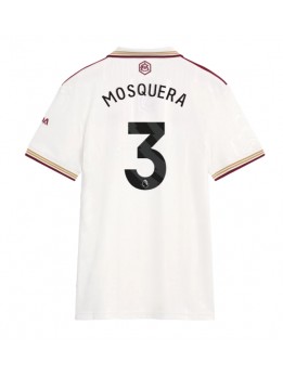 Billige Arsenal Cristhian Mosquera #3 Tredjedrakt Dame 2025-26 Kortermet